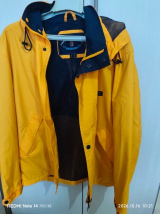 Giubbotto Americanino Giallo Taglia S