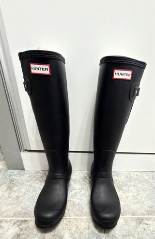 Botas de agua Hunter negras