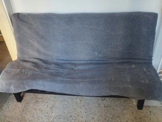 Sofá cama gris
