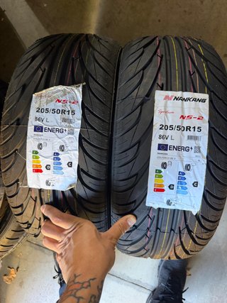 2 Neumáticos Nankang Sportnex NS-2 205/50R15
