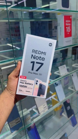 Xiaomi Redmi Note 17 Pro Max 256GB Nero Nuovo
