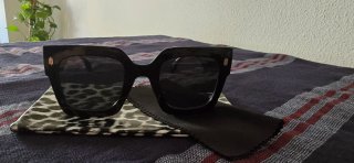 Gafas de Sol Negras con Estuche