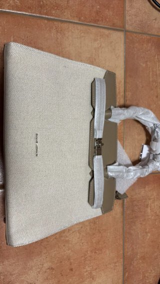 Bolso David Jones Beige y Marrón