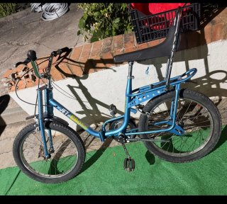 Bicicleta Clásica BMX Jet Cross Azul
