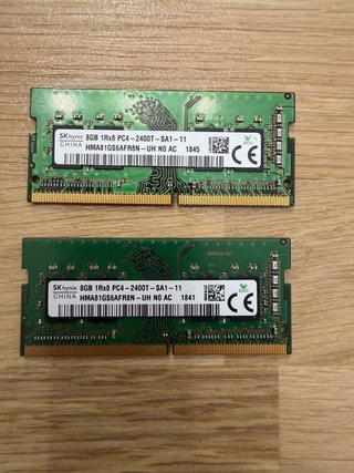 Memoria RAM Portátil 16GB (2x8GB) DDR4