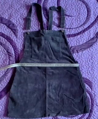Peto de pana gris