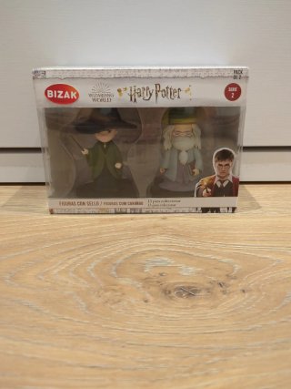 Pack 2 Figuras con Sello Harry Potter Bizak