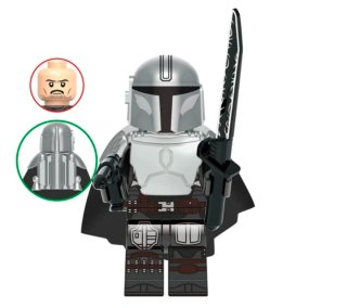 Minifigura LEGO Star Wars Mandalorian compatible
