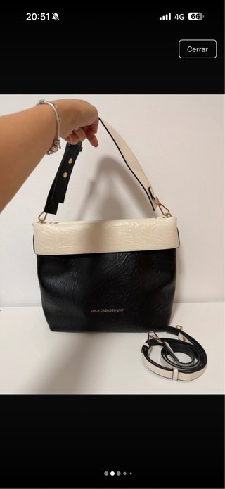 Bolso Bicolor Lola Casademunt
