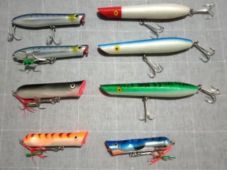 Pack señuelos poper pesca