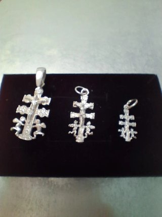 Cruces de Caravaca de Plata 925