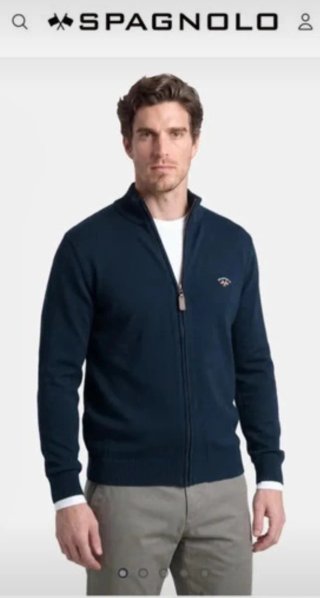 Chaqueta Spagnolo Azul nueva
