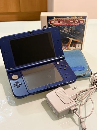 New Nintendo 3DS XL Azul top IPS