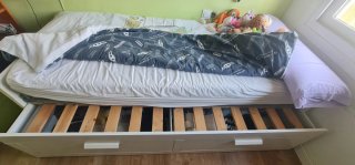 Cama Extensible con Cajones y armario