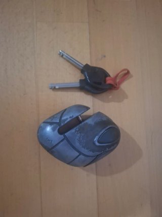 Candado de disco para moto Luma