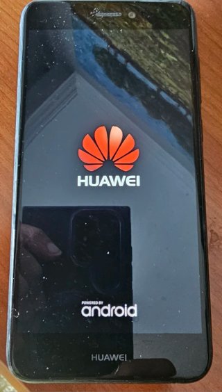 Teléfono móvil Huawei negro