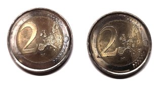 2 Monedas de 2 Euros Año 2005