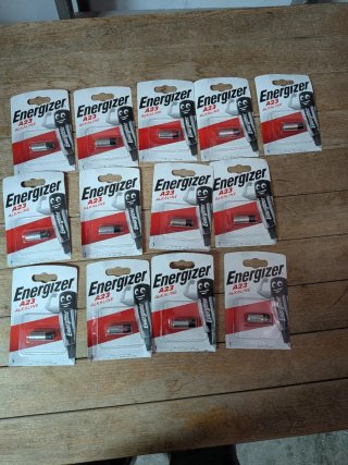 Lotto 13 Batterie Energizer A23 Alcaline 12V