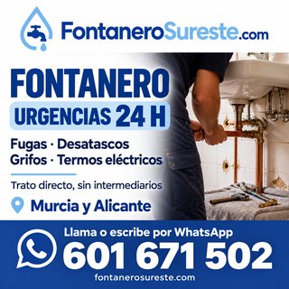 Fontanero Económico Murcia/Orihuela/Torrevieja