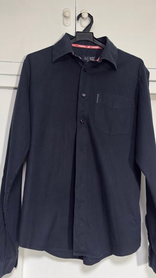 Camisa Armani Jeans Negra