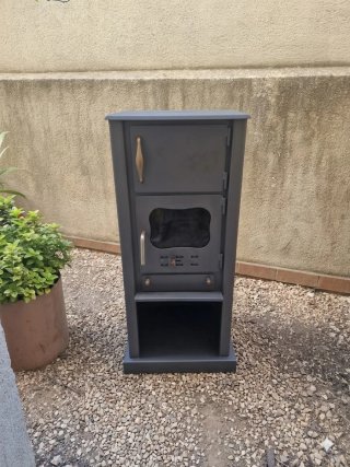 Estufa de Leña con Horno