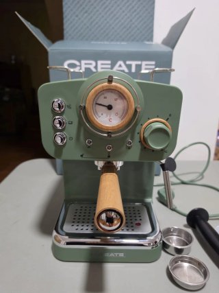 Cafetera Espresso CREATE Verde