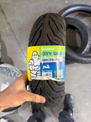 Neumático Michelin City Grip 2 120/70-10