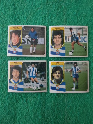 Lote de Cromos RCD Espanyol 91-92 Panini