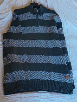 Maglione Wrangler a righe, taglia XL