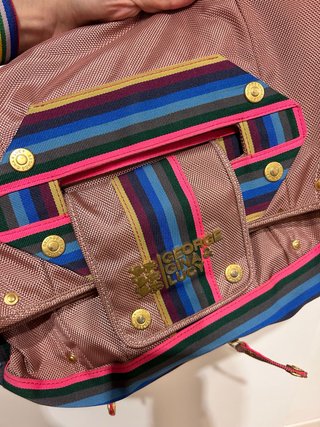 Borsa vintage George Gina & Lucy multicolor rara