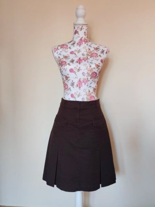 Falda Vaquera Marrón Fórmula Joven T40.