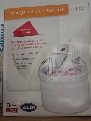 Máquina de Helados Quigg 1,1 Litros