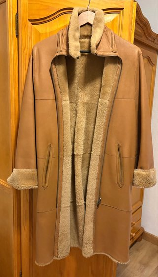 Abrigo de Piel Reversible