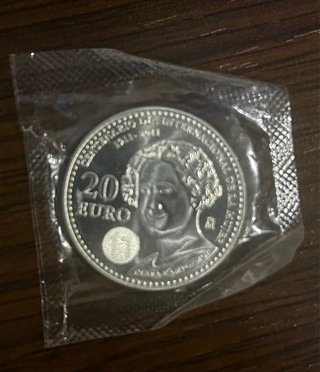 Moneda 20 Euros Plata 2011 Clara Campoamor