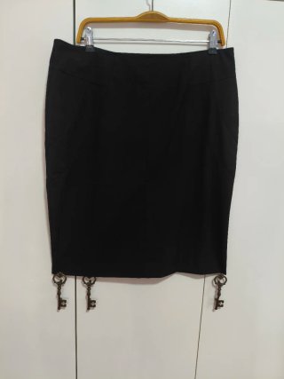 Falda tubo negra