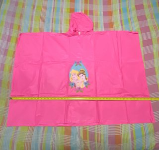 Chubasquero Infantil Princesas Disney Rosa