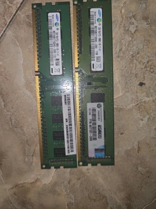 2 Módulos Memoria RAM DDR3 2GB Samsung