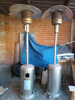 2 Estufas de Gas para Exterior