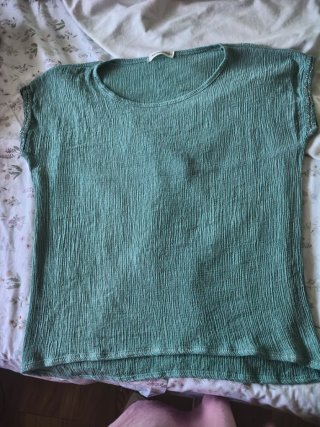 Blusa verde de mujer