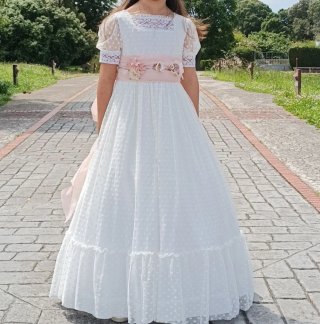 Vestido de comunión con complementos