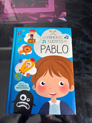 Libro Infantil (Los primeros cuentos de Pablo)