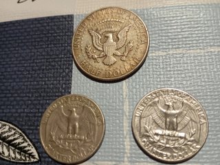 Lote de 3 Monedas de Estados Unidos