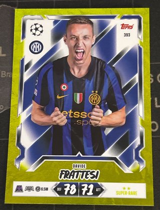 393 FRATTESI (INTER MILAN) SUPER RARE PARALELA