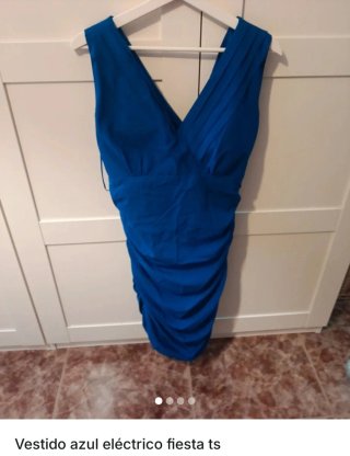 Vestido de fiesta azul