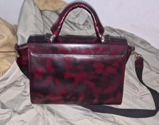 Bolso Maletín Piel Mar Flores Madrid Burdeos