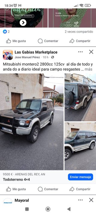 Mitsubishi Montero 1997