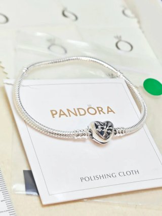 Pandora bracelet y caja original 19cm argent plata