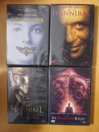 7 Film con 4 di Hannibal Lecter + 3 film