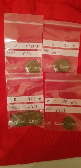 15 Monedas 1953
