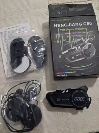 Intercomunicador Bluetooth Casco Hengjiang C50